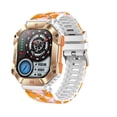 thumbnail image 3 of COM1950s Rugged Outdoor Smartwatch with Bluetooth Calling, Ip67 Waterproof, 110 Sports Modes, Built-In Compass and Barometer, Long Battery Life for Adventure and Fitness Activities, 3 of 6
