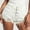 White, variant on FUNUONY Jean Shorts Womens Womens Jean Shorts Baggy Jeans for Woman Denim Shorts Women Summer 2025 Trendy Women's Ripped Pocket Jeans with Rolled Edge Casual Shorts Black L