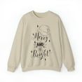 thumbnail image 2 of Merry And Bright Celebrate Christmas Unisex Heavy Blend Crewneck Sweatshirt, 2 of 7
