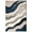 Gallery Wrapped, variant on Silken Ice Blue Canvas Indigo Abstract Art by Art Remedy, Gallery Wrapped, 16" x 24"