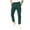 Green, variant on oqasdz Mens Pants New Double Fold Line Solid Color Casual Pants Straight Leg Slim Fit Workwear Trousers