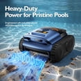 thumbnail image 2 of Axidou Cordless Robotic Pool Cleaner for Inground and Above-Ground Pools, Wall Climbing, Floor, Wall and Waterline Cleaning, 2 of 7