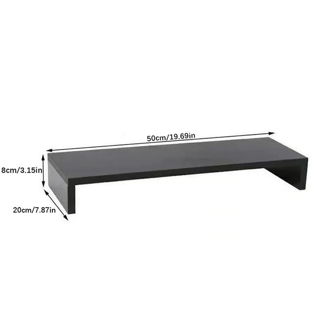 Computer Booster Stand Display Stand Desktop Storage Stand Keyboard Shelf Notebook Booster Stand, 50x20x8cm Monitor Stand Riser, Desktop Keyboard Shelf, Computer Screen Elevator