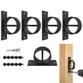thumbnail image 1 of BKER 2inch Black Rope Holder Stainless Steel Rope Fence Brackets Rope End Snap With Screw Securing Rope For Rope Fencing Stair Ceiling Hook, 1 of 7