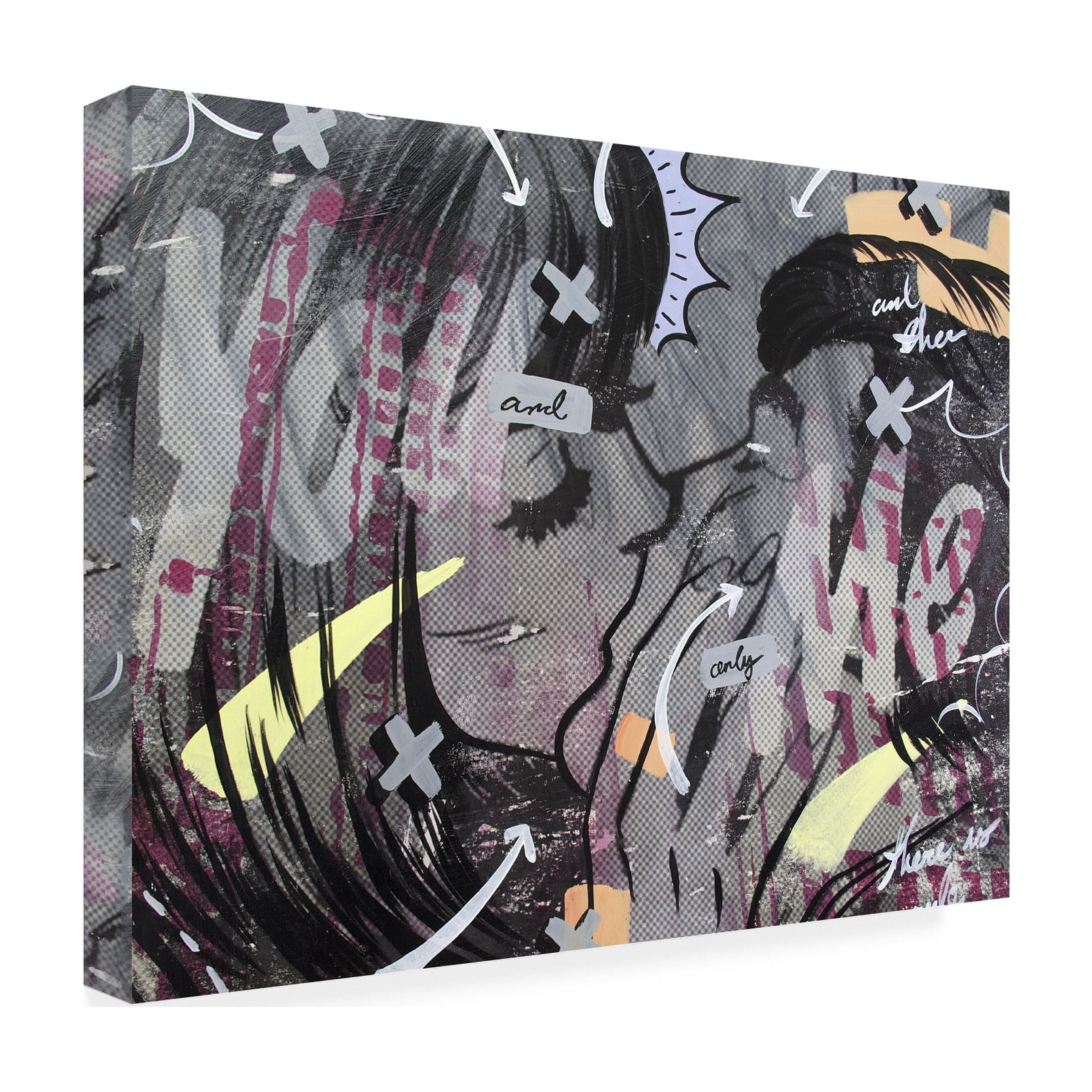 Dan Monteavaro 'And Only' Canvas Art