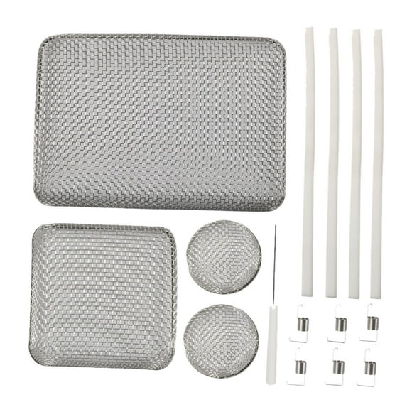 Colaxi 4Pcs Flying Flying Screens Refrigerator Vents Camping RV Furnace Vent Covers