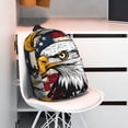 thumbnail image 3 of Disketp American Bald Eagle Mochila Escolar de 15 Pulgadas, Mochila Ligera para Estudiantes, Viajes y Trabajo, Cómoda y Resistente para el Uso Diario, 3 of 6