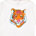 thumbnail image 3 of Inktastic Tiger Head Toddler Hoodie, 3 of 4