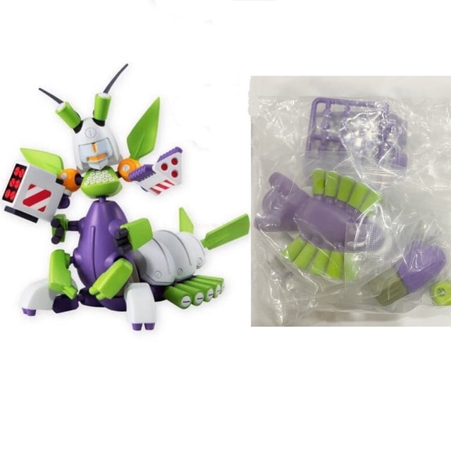 Bandai Gashapon figura de Anime serie Medabots figura de acción conjunta súper movible modelo ensamblado juguete niños juguetes de cumpleaños regalos