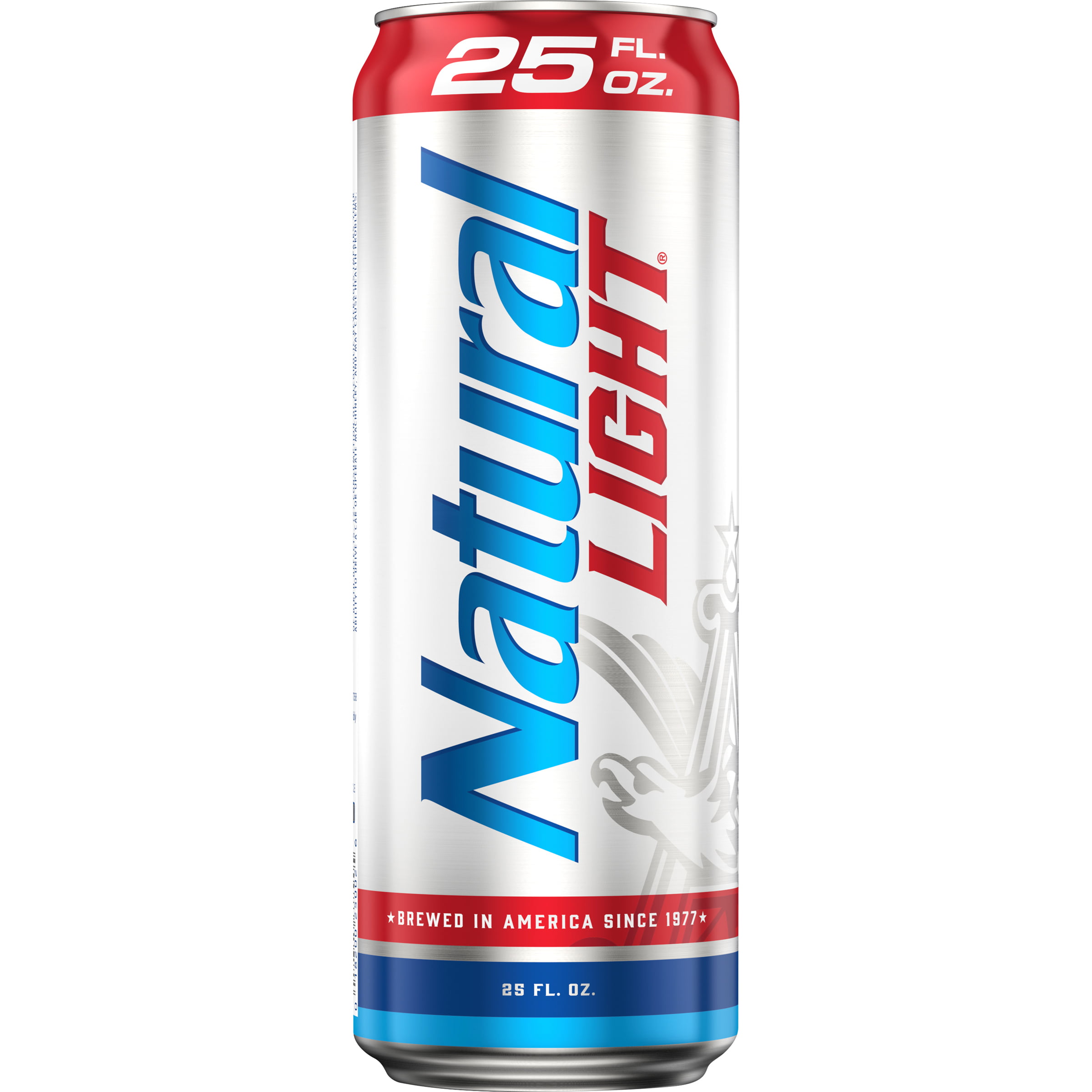 Natural Light Beer 25 Fl Oz Can 4 2 Abv Walmart Com Walmart Com