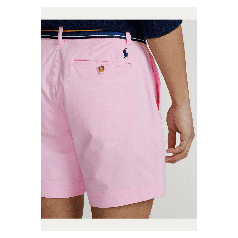 Polo Ralph Lauren 9-inch-stretch-classic-fit-chino shorts Pink Sz M -  