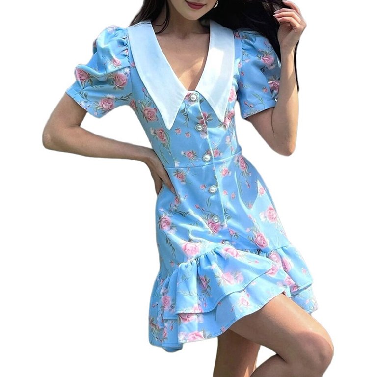 1950s mini dress Vintage Mini Dress by Evelyn Margolis, Hawaii, 1950s 1960s Cotton, Vgc