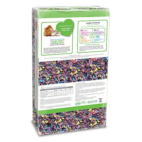 Carefresh 99 Dust Free Confetti Natural Paper Small Pet Bedding with Odor Control 23 L Walmart