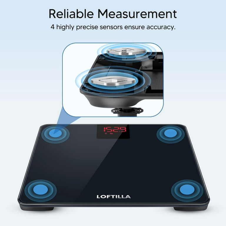 LOFTILLA Scale for Body Weight and BMI, Weight Scales, Digital
