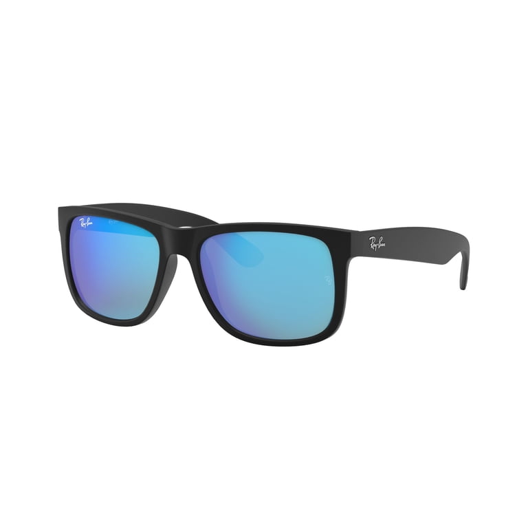 Ray-Ban Justin Sunglasses for Women and Men with Rubber Black