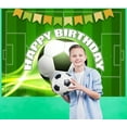 thumbnail image 4 of Soccer Happy Birthday Banner Backdrop Green Light Flags Soccer Happy Birthday Banner Sports Themed Party Decorations for Boys Kids, 4 of 10