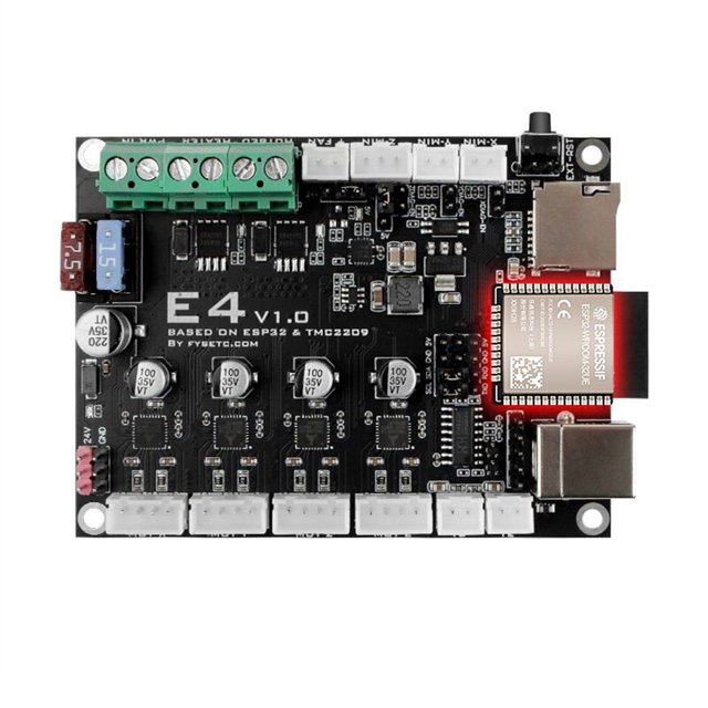Placa E4 V1.0 basada en ESP32 y TMC2209 Placa de control de impresora 3D mínima WiFi y BT integrados Tomshoo Antena a bordo