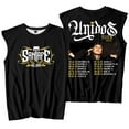 thumbnail image 2 of Santa Fe Klan Unidos Tour 2025 Merch Tank Tops Sleeveless Sport Vest Women Men Outdoor Sportwear, 2 of 3