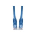 thumbnail image 1 of CableWholesale.com - Câble de Raccordement - RJ-45 (m) vers RJ-45 (m) - 3 Pi - UTP - CAT 6 - Moulé - Bleu, 1 of 4