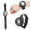 thumbnail image 4 of Wrist Compass Underwater Navigation Strong Magnet 50M Wrist Compass Waterproof Navigator Compass Underwater Luminous For Swimming, 4 of 8