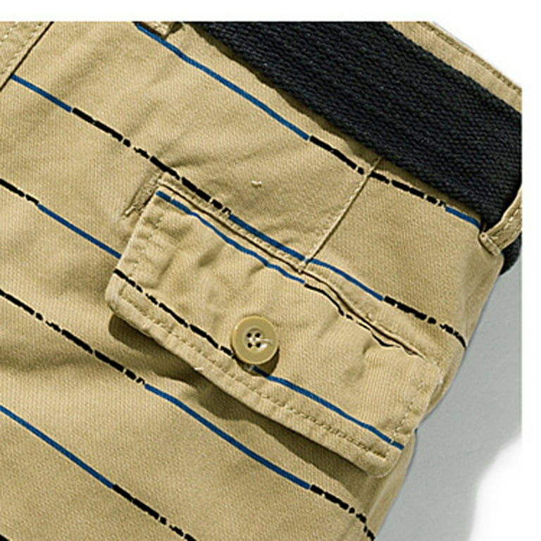 Xihbxyly Mens Shorts Cargo Shorts for Men, Cargo Shorts for Men Stretch  Waist Cotton Hiking Short Casual Solid Zipper Button Pockets Cropped Cargo  Shorts Outlet Deals Overstock Clearance 