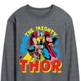 thumbnail image 3 of Marvel Thor - The Mighty - Men's Long Sleeve Graphic T-Shirt, 3 of 5
