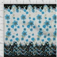 thumbnail image 1 of oneOone Cotton Poplin Fabric Artistic Flower Panel Print Fabric By Yard 42 Inch Wide, 1 of 3