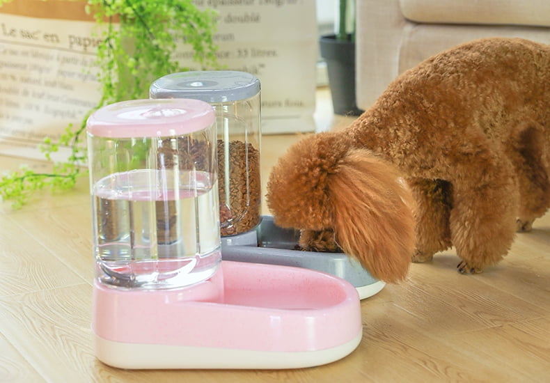 Pet dog water dispenser cat automatic feeder dog feeding water cat drinking water flowing water unplugged kettle supplies