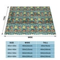 thumbnail image 3 of Toddler Blanket For Boys Girls Adult Lightweight Baby Kids Blanket Cute Soft Cartoon Colorful Owl Blankets Comfy Fleece Flannel Plush Crib Throw Blankets Gifts 50"X40", 3 of 7
