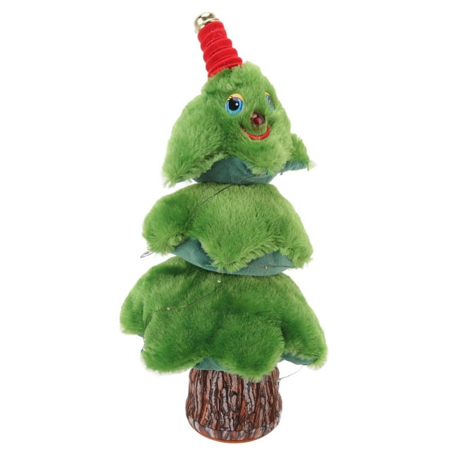 Árbol De Navidad Que Canta Y Baila, árbol De Navidad De Felpa Con Luces LED, Columpio Para Decoración Del Hogar, Diversión Para Familiares Y Amigos