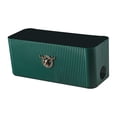 thumbnail image 1 of Caja de de cables Organizador de cables de almacenamiento Protector contra sobretensiones Ciervos decorativos para cables eléctricos Cable de , VERDE shamjiam Caja de almacenamiento de cables, 1 of 9