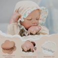 thumbnail image 2 of DAYOFF KIDS Reborn Baby Dolls, 18 inch Realistic Newborn Baby Doll with Lifelike Veins,Christmas or Birthday Baby Doll Gift for Kids Age 3 +, 2 of 5