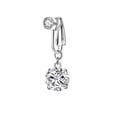 thumbnail image 1 of No-Piercing Belly Button Nail E, Belly Piercing Belly Ring for Women Belly Button Piercing Clip on Belly Button Rings Navel Ring Non Piercing, Umbilical Nail*1, 1 of 5