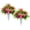 3, variant on WindamazingStory Artificial Rose Lily Bouquet Set of 3 for Cemetery Decoration