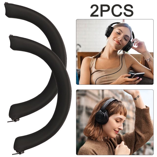 Protectores diadema silicona lavables Cgtredaw para WH-1000XM5 Negro 2 uds