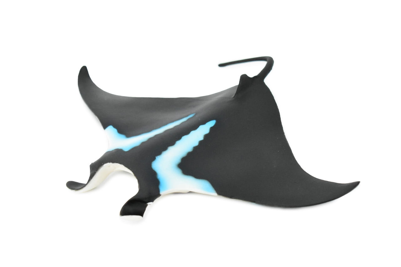 Ray, Manta Ray, Devil Fish, Museum Quality, Hand Painted, Rubber Toy ...