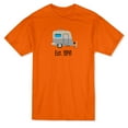 thumbnail image 1 of T-shirt Classique Campeur Est. 1941 Graphique de Sécurité pour Hommes Orange, 1 of 1