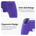 thumbnail image 7 of GeekShare Cat Paw Silicone Cover Case for PS5 DualSense Controller, Purple, 7 of 7