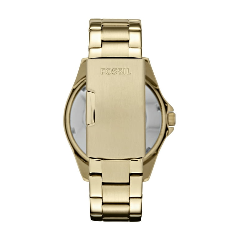 Fossil Editor Quartz Stainless Steel Gold Watch Amazon.com: Fossil Men main image 2