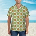 thumbnail image 4 of Goofa Daisies Flowers Hawaiian Shirt for Men, Unisex Summer Beach Casual Short Sleeve Button Down Shirts,Aloha Tropical Floral print shirt-Large, 4 of 9
