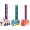 thumbnail image 2 of (Calf)Dominoes Train Set, Automatic Domino Train Package For Boys, Girls, Creative Gifts Domino Blocks Set, 2 of 5