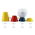 thumbnail image 2 of 3 Sets Durable Golf Rubber Tees Winter Foggy Set Golf , Couleur 4#, 38/22/16.5/11.5mm, 2 of 3