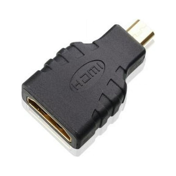 Cable Matters Gold Plated Micro HDMI to HDMI Male to Female Adapter
