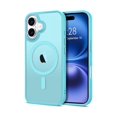 thumbnail image 1 of HAYAN Case for iPhone 16 Plus Case Magnetic Translucent Matte Phone Cases 6.7" [Compatible with MagSafe] Thin Slim Fit Shockproof Bumper Hard Protective Cover for Women Men Girls, Frosted Lake Blue, 1 of 1