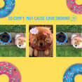 thumbnail image 2 of Dog Donut Collar | Great Alternative to a Traditional Dog Cone or a Soft Dog Cone Collar | Our Inflatable Dog Cone is an Excellent Cone for Dogs after Surgery | Dog Cones for Medium Dogs (Blue), 2 of 7