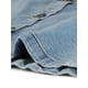 thumbnail image 5 of Falda con tirantes para mujer Agnes Orinda, talla grande, con tirantes ajustables, cruzada en la espalda, mini falda de mezclilla en azul claro, 2X, 5 of 6