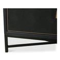 thumbnail image 5 of Moe's Home Collection MAKO Faux Leather Sideboard Black Color, 5 of 6
