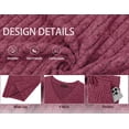 thumbnail image 5 of Fantaslook Two Piece Lounge Sets for Women Vacation Travel Fall Outfits V Neck Tops Wide Leg Pants Matching Sets Women Clothing, 5 of 8