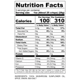 thumbnail image 4 of SNACKLINS Plant Based Crisps - Vegan Healthy Snacks - Gluten Free, Grain Free, Plant Based Crisps, 100% Kosher, Low Calorie - No Added Sugar, Crunchy, Puffed Snack - Barbeque - 3oz (6 Pack), 4 of 5