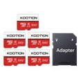 thumbnail image 1 of Tarjeta microSD KOOTION 64 GB x 5 Micro SDXC UHS-I, U1, Full HD, 1 of 7